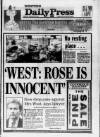 Western Daily Press Tuesday 03 January 1995 Page 1