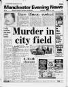 Manchester Evening News Thursday 13 March 1986 Page 1