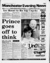 Manchester Evening News Thursday 08 January 1987 Page 1