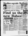 Manchester Evening News Wednesday 30 December 1987 Page 36