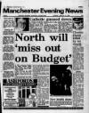 Manchester Evening News Tuesday 15 March 1988 Page 1