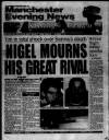 Manchester Evening News Monday 02 May 1994 Page 1