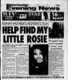 Manchester Evening News Monday 15 January 1996 Page 1