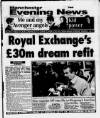 Manchester Evening News Wednesday 21 May 1997 Page 1