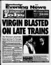Manchester Evening News Thursday 15 January 1998 Page 1