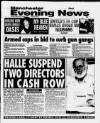 Manchester Evening News Tuesday 24 February 1998 Page 1