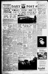 Liverpool Daily Post (Welsh Edition) Monday 18 November 1957 Page 1