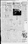 Liverpool Daily Post (Welsh Edition) Wednesday 09 April 1958 Page 1