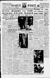 Liverpool Daily Post (Welsh Edition) Saturday 19 April 1958 Page 1