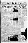 Liverpool Daily Post (Welsh Edition) Tuesday 08 March 1960 Page 1