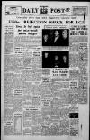 Liverpool Daily Post (Welsh Edition) Saturday 06 January 1962 Page 1