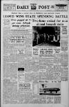 Liverpool Daily Post (Welsh Edition) Tuesday 09 January 1962 Page 1