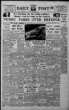 Liverpool Daily Post (Welsh Edition) Thursday 01 November 1962 Page 1
