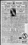Liverpool Daily Post (Welsh Edition) Wednesday 09 January 1963 Page 1