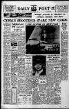Liverpool Daily Post (Welsh Edition) Thursday 02 January 1964 Page 1