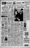 Liverpool Daily Post (Welsh Edition) Thursday 06 October 1966 Page 1