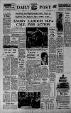 Liverpool Daily Post (Welsh Edition) Friday 20 January 1967 Page 1