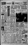 Liverpool Daily Post (Welsh Edition) Thursday 26 January 1967 Page 1