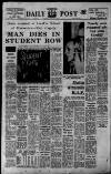 Liverpool Daily Post (Welsh Edition) Wednesday 01 February 1967 Page 1