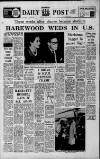 Liverpool Daily Post (Welsh Edition) Tuesday 01 August 1967 Page 1