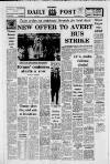 Liverpool Daily Post (Welsh Edition) Wednesday 07 August 1968 Page 1