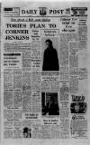 Liverpool Daily Post (Welsh Edition) Friday 01 November 1968 Page 1