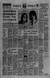 Liverpool Daily Post (Welsh Edition) Saturday 06 September 1969 Page 1