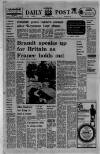 Liverpool Daily Post (Welsh Edition) Tuesday 02 December 1969 Page 1