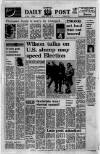 Liverpool Daily Post (Welsh Edition) Monday 26 January 1970 Page 1