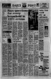 Liverpool Daily Post (Welsh Edition) Thursday 29 January 1970 Page 1