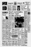 Liverpool Daily Post (Welsh Edition) Monday 23 February 1970 Page 1