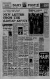 Liverpool Daily Post (Welsh Edition) Monday 19 October 1970 Page 1