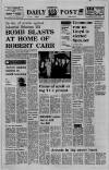 Liverpool Daily Post (Welsh Edition) Wednesday 13 January 1971 Page 1