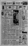 Liverpool Daily Post (Welsh Edition) Friday 11 June 1971 Page 1