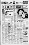 Liverpool Daily Post (Welsh Edition) Thursday 13 January 1972 Page 1
