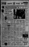 Liverpool Daily Post (Welsh Edition) Saturday 01 April 1972 Page 1