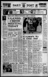 Liverpool Daily Post (Welsh Edition) Saturday 02 September 1972 Page 1