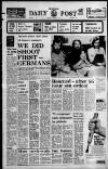 Liverpool Daily Post (Welsh Edition) Thursday 07 September 1972 Page 1