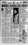 Liverpool Daily Post (Welsh Edition) Friday 12 January 1973 Page 1