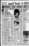 Liverpool Daily Post (Welsh Edition) Friday 06 April 1973 Page 1