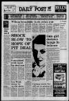 Liverpool Daily Post (Welsh Edition) Friday 04 January 1974 Page 1