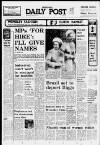 Liverpool Daily Post (Welsh Edition) Wednesday 01 May 1974 Page 1