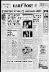 Liverpool Daily Post (Welsh Edition) Friday 03 May 1974 Page 1