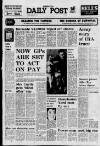 Liverpool Daily Post (Welsh Edition) Friday 03 January 1975 Page 1