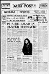 Liverpool Daily Post (Welsh Edition) Tuesday 06 January 1976 Page 1