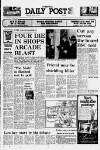 Liverpool Daily Post (Welsh Edition) Wednesday 14 January 1976 Page 1