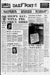 Liverpool Daily Post (Welsh Edition) Wednesday 28 January 1976 Page 1