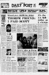 Liverpool Daily Post (Welsh Edition) Saturday 06 March 1976 Page 1