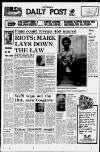 Liverpool Daily Post (Welsh Edition) Wednesday 01 September 1976 Page 1
