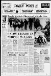 Liverpool Daily Post (Welsh Edition) Friday 14 January 1977 Page 1